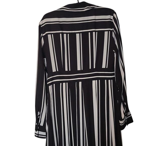 Inc International Concepts Striped Faux Wrap High Low Maxi Dress Size 0 NWT - Picture 5 of 9